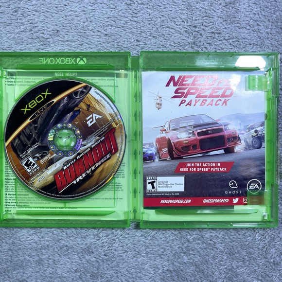 Burnout‎ Paradise Remastered Xbox One Video Game Disc Case - Picture 3 of 6